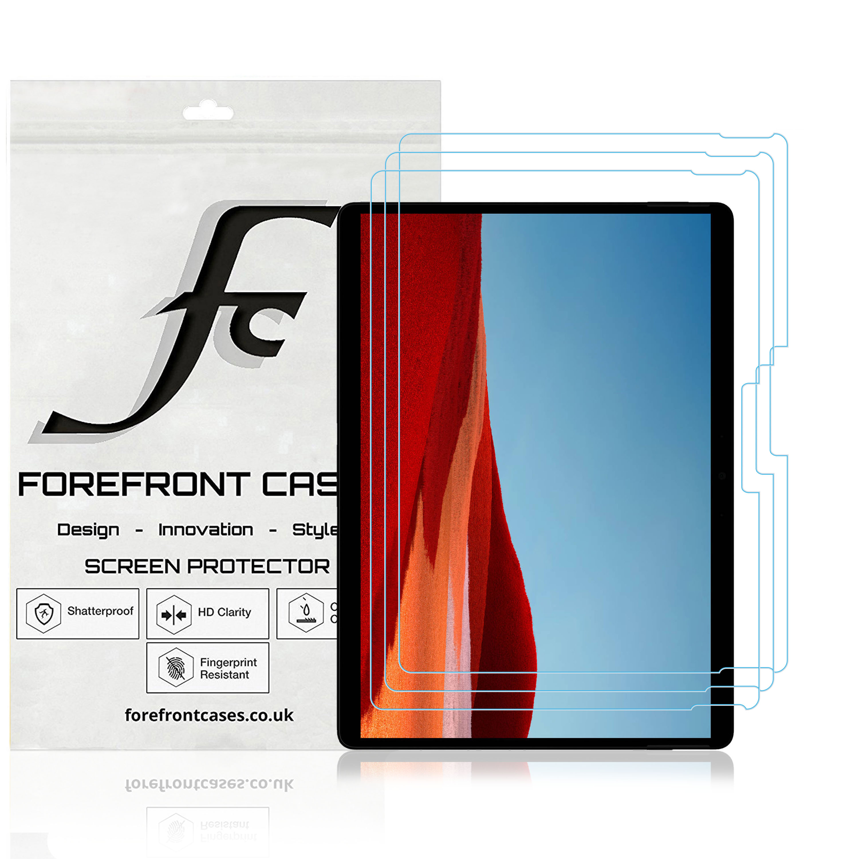 Microsoft Surface Pro X Screen Protector, PET HD Clear Cover eBay